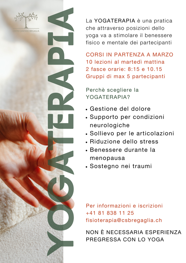Al via il corso di Yogaterapia 