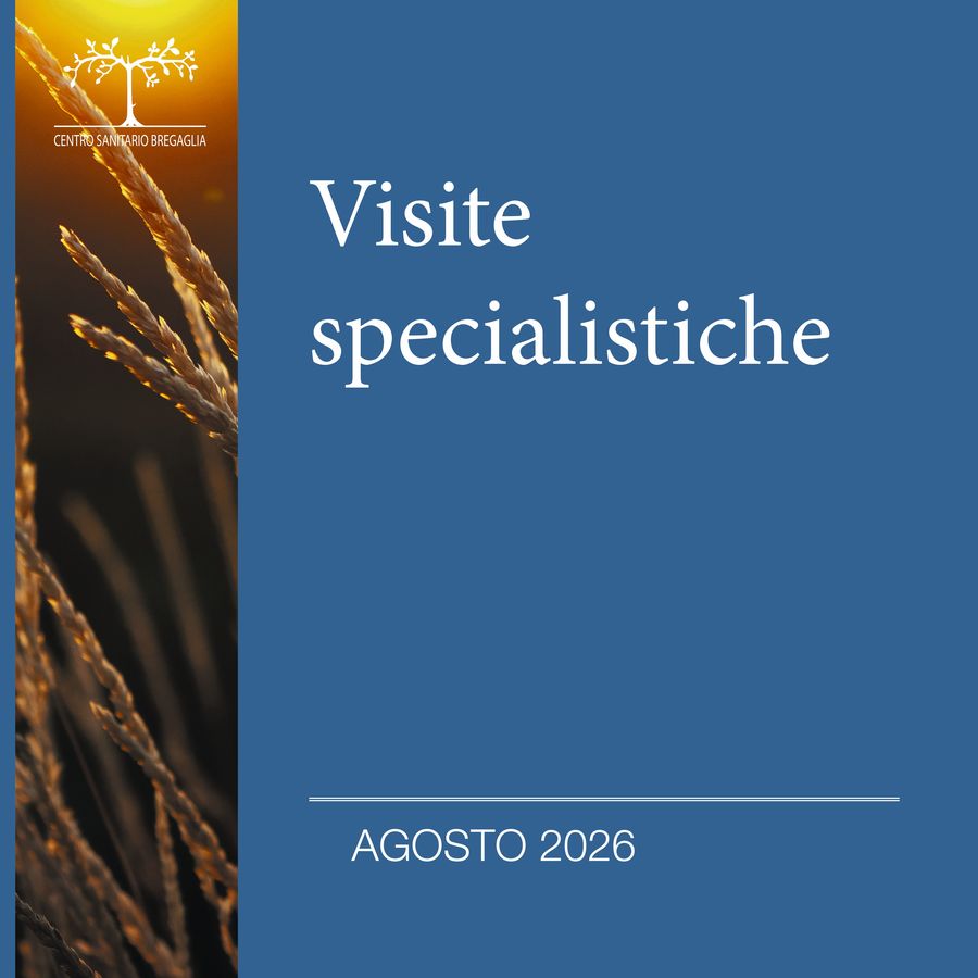 Appuntamenti con gli specialisti: agosto 2026