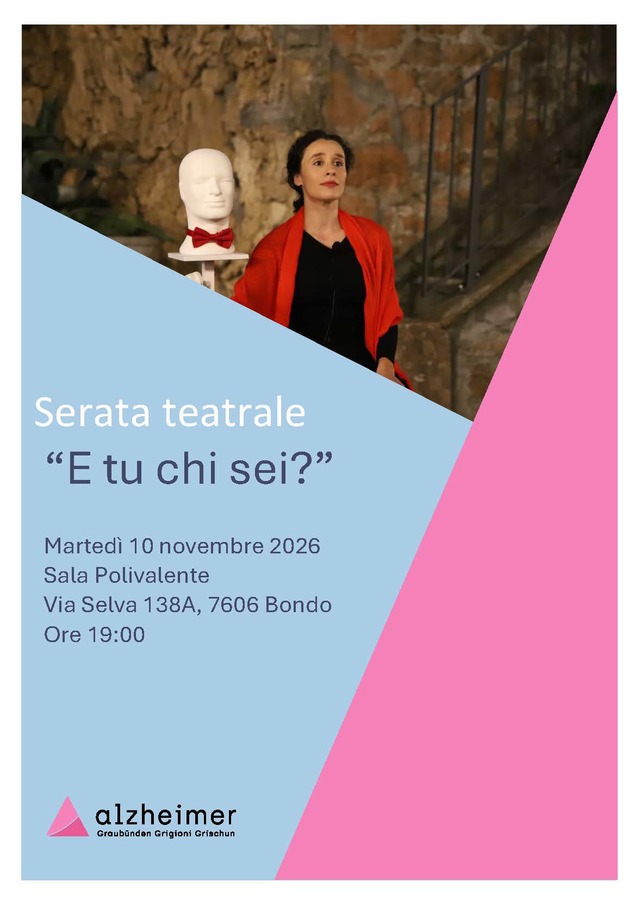 E tu chi sei? – Una serata per avvicinarsi al tema della demenza