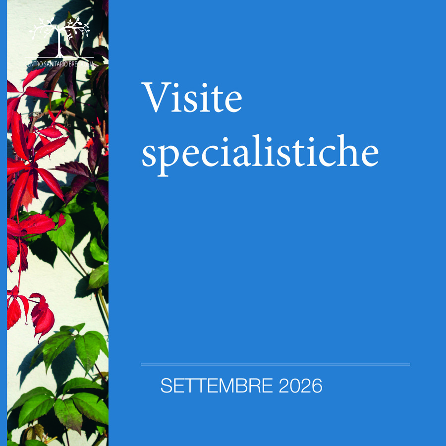 Appuntamenti con gli specialisti: settembre 2026