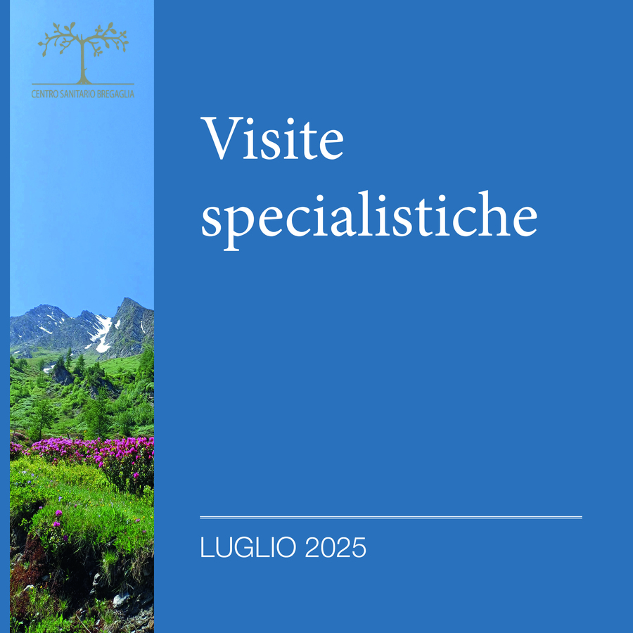 Appuntamenti con gli specialisti: luglio 2025