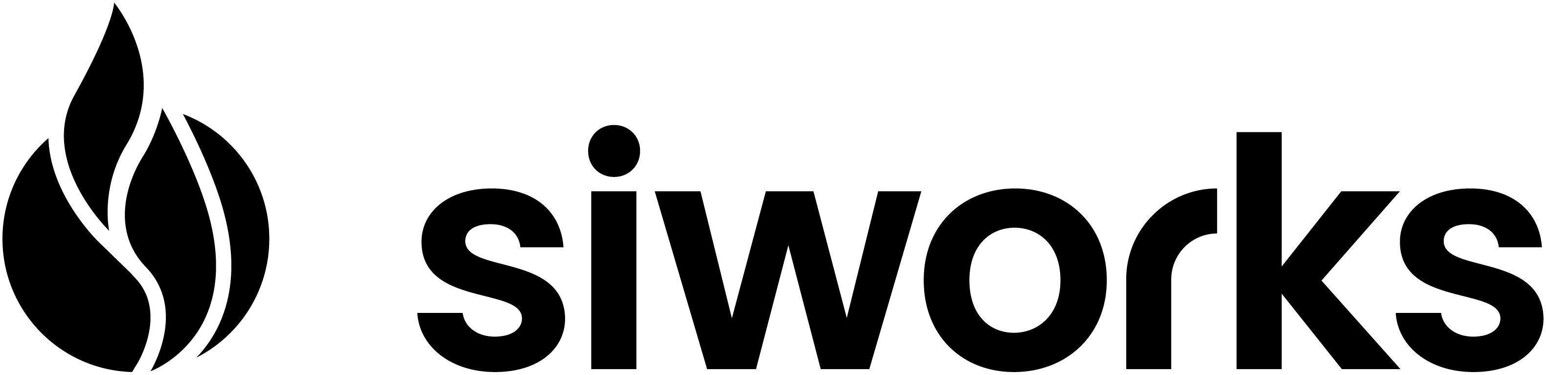 Siworks Logo Schwarz Rgb
